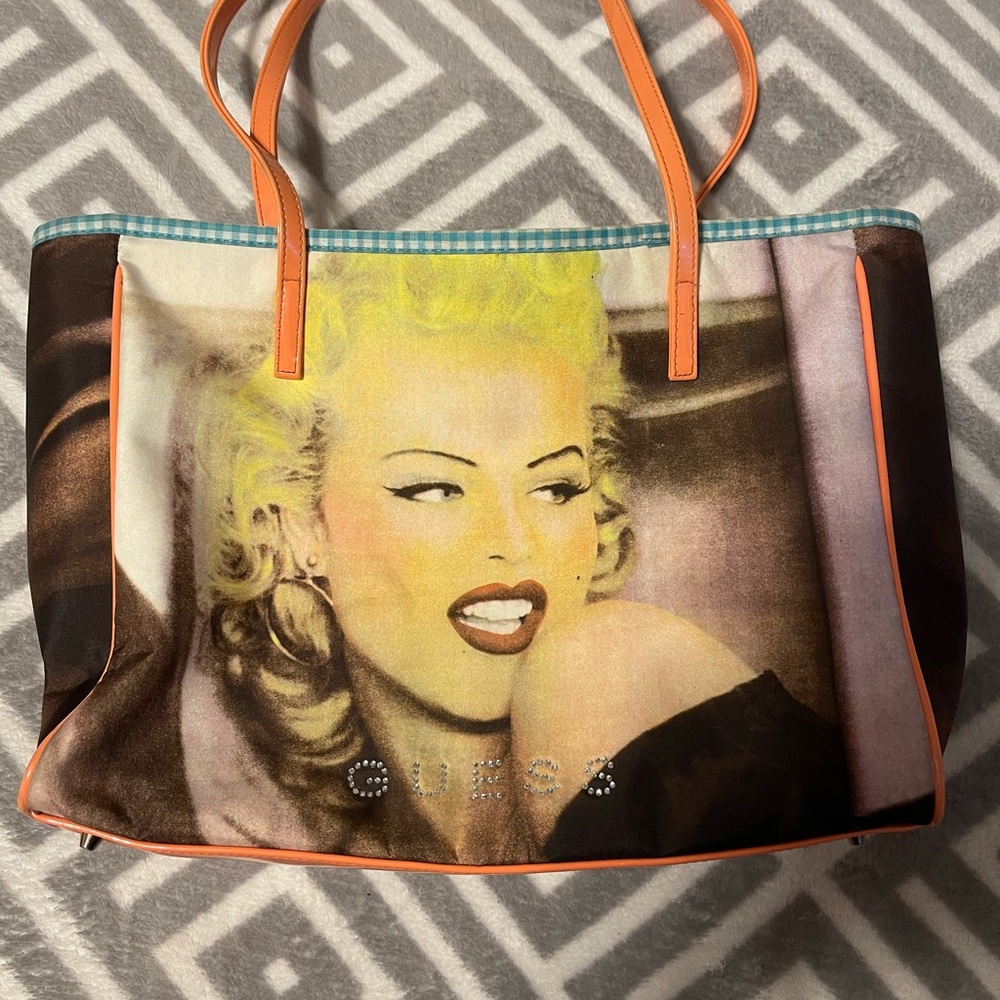 Vintage Marilyn Monroe Guess bag.